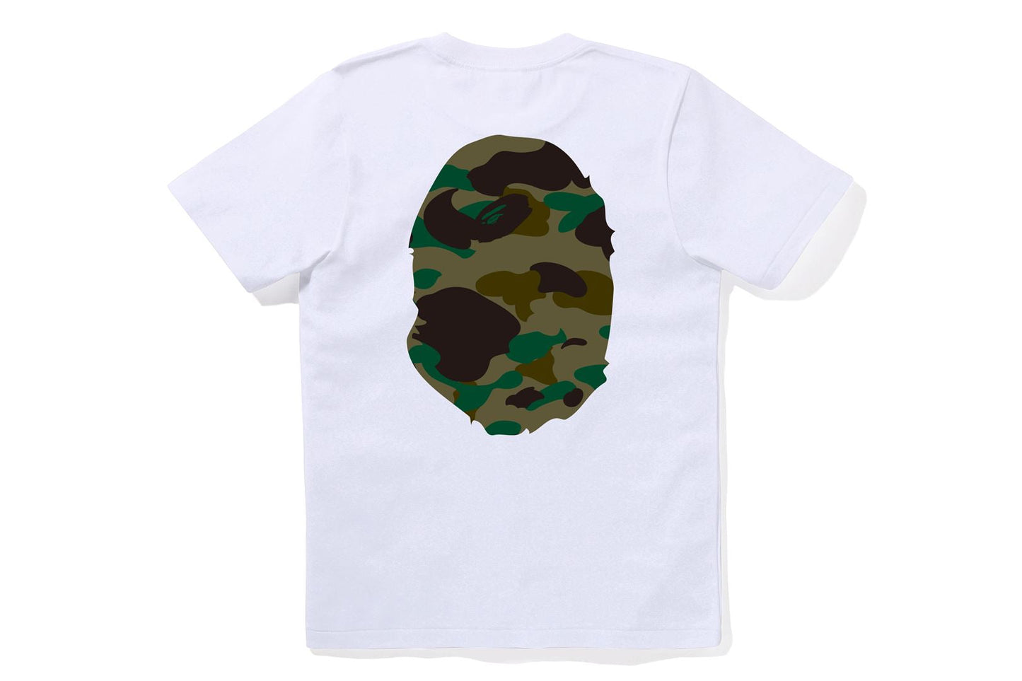 BAPE 1ST CAMO BIG APE HEAD TEE