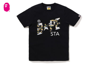 BAPE STA OVER PRINT 1ST CAMO TEE