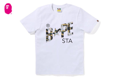 BAPE STA OVER PRINT 1ST CAMO TEE