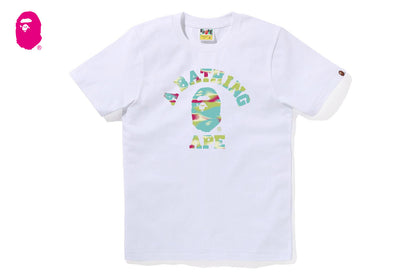 BAPE 螢幕迷彩大學T恤