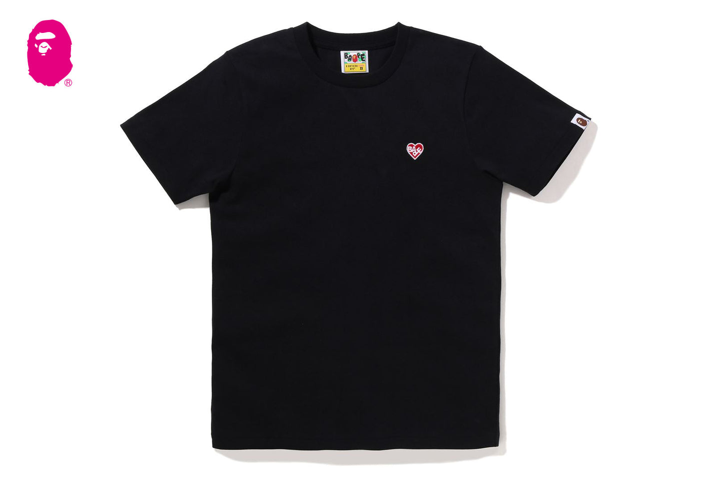 BAPE 心形一點T恤