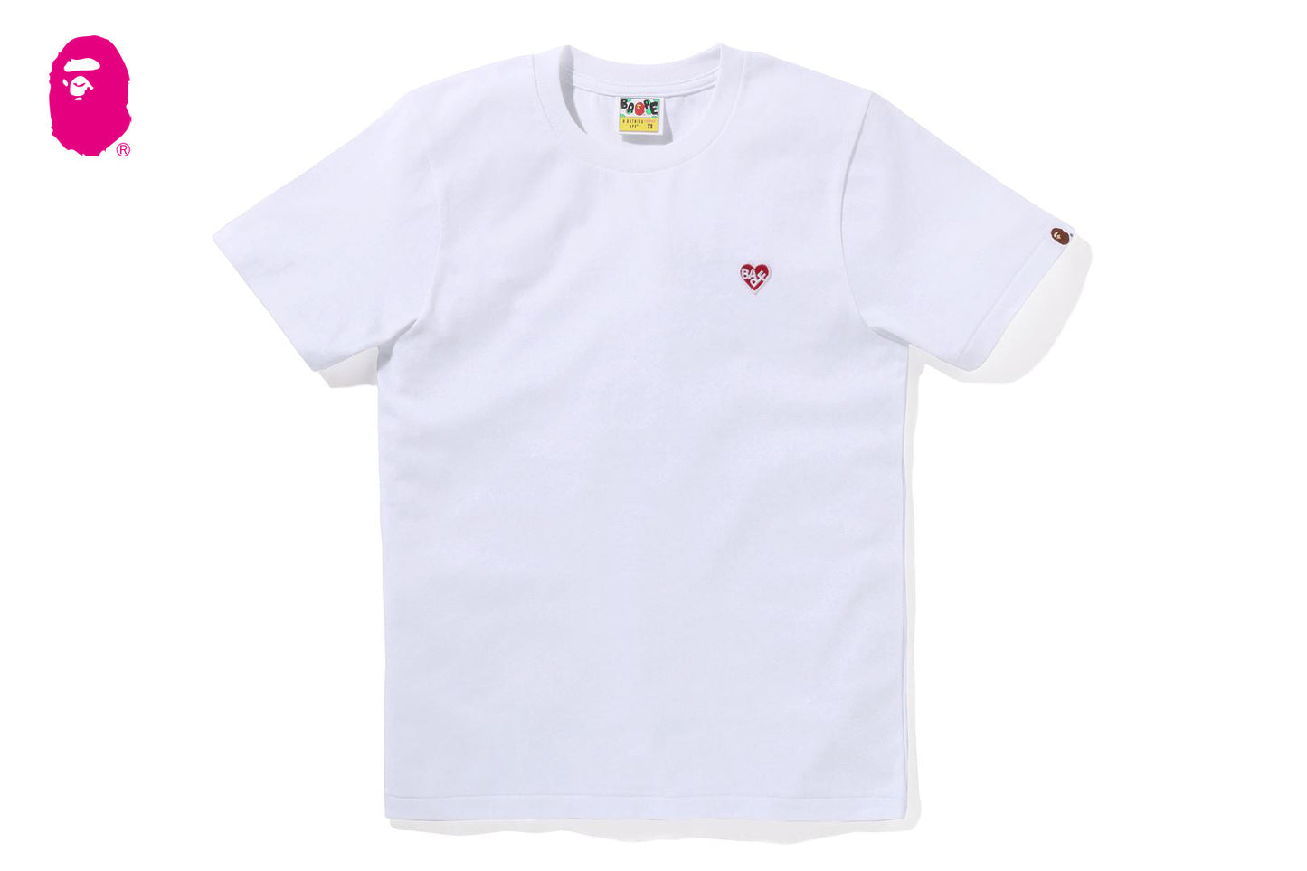 BAPE 心形一點T恤
