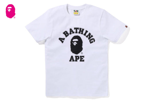BAPE CRYSTAL STONE COLLEGE TEE