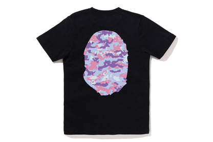 BAPE MULTI PIXEL CAMO BIG APE HEAD TEE