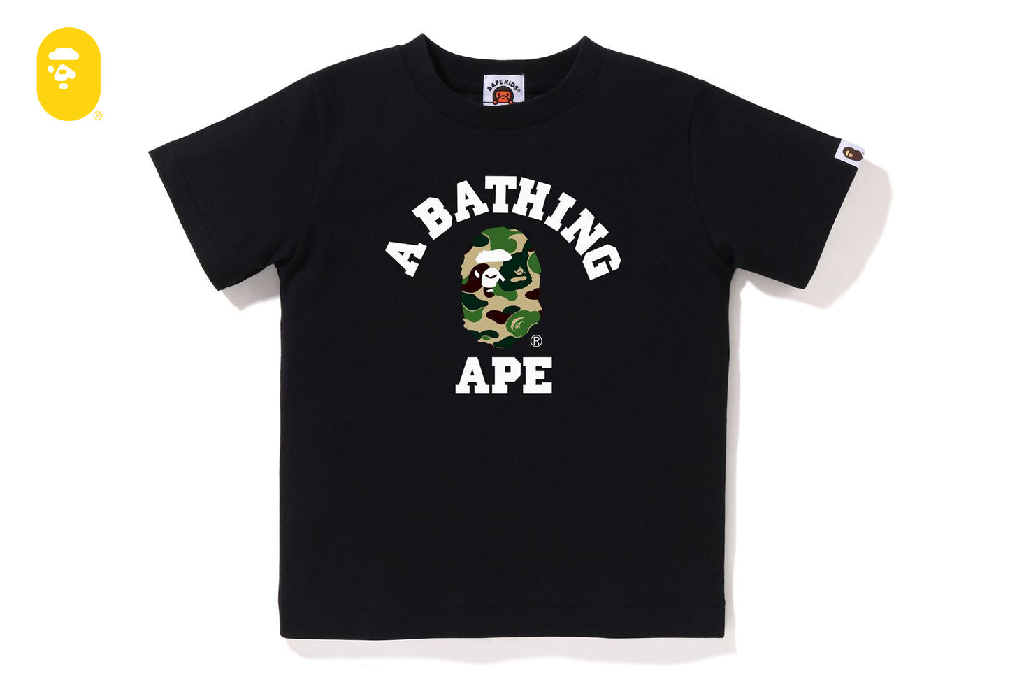 BAPE ABC CAMO 大學T恤