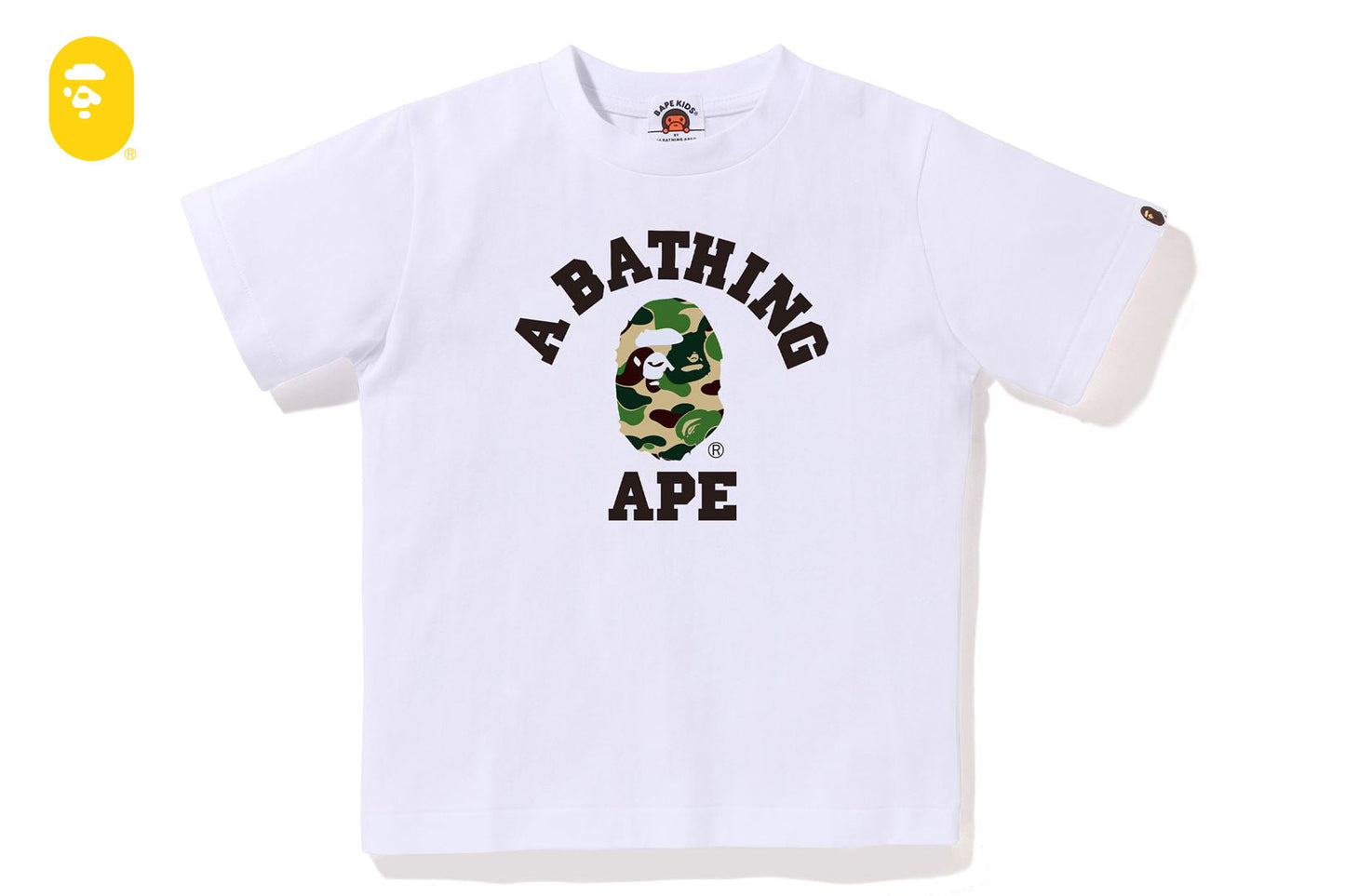 BAPE ABC CAMO 大學T恤