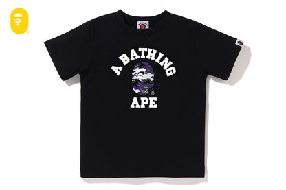 BAPE GLITCH WOODLAND CAMO 大學T恤