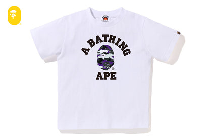 BAPE GLITCH WOODLAND CAMO 大學T恤