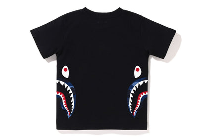 BAPE 彩色迷彩側面鯊魚T恤