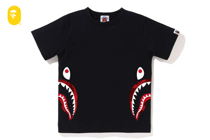 BAPE 彩色迷彩側面鯊魚T恤