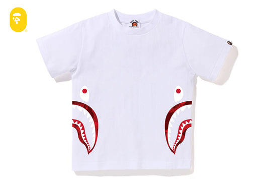 BAPE COLOR CAMO SIDE SHARK TEE