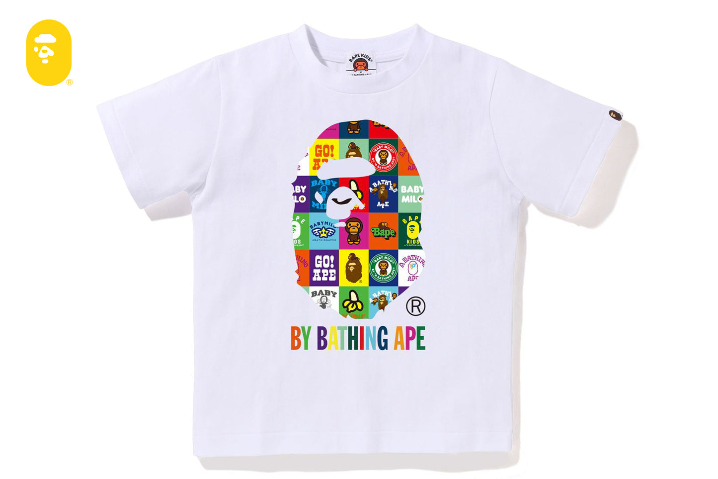 BAPE BABY MILO PATCHWORK TEE