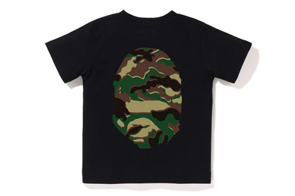 BAPE GLITCH WOODLAND CAMO BIG APE HEAD TEE