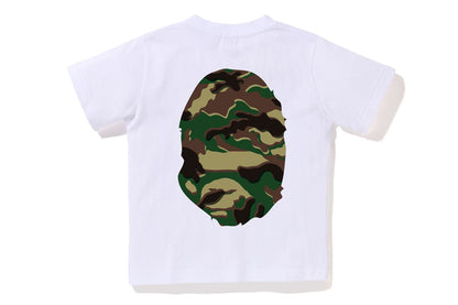 BAPE GLITCH WOODLAND CAMO BIG APE HEAD TEE