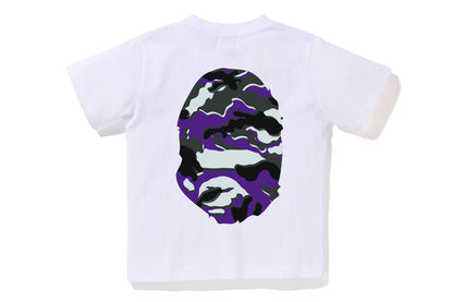 BAPE GLITCH WOODLAND CAMO BIG APE HEAD TEE