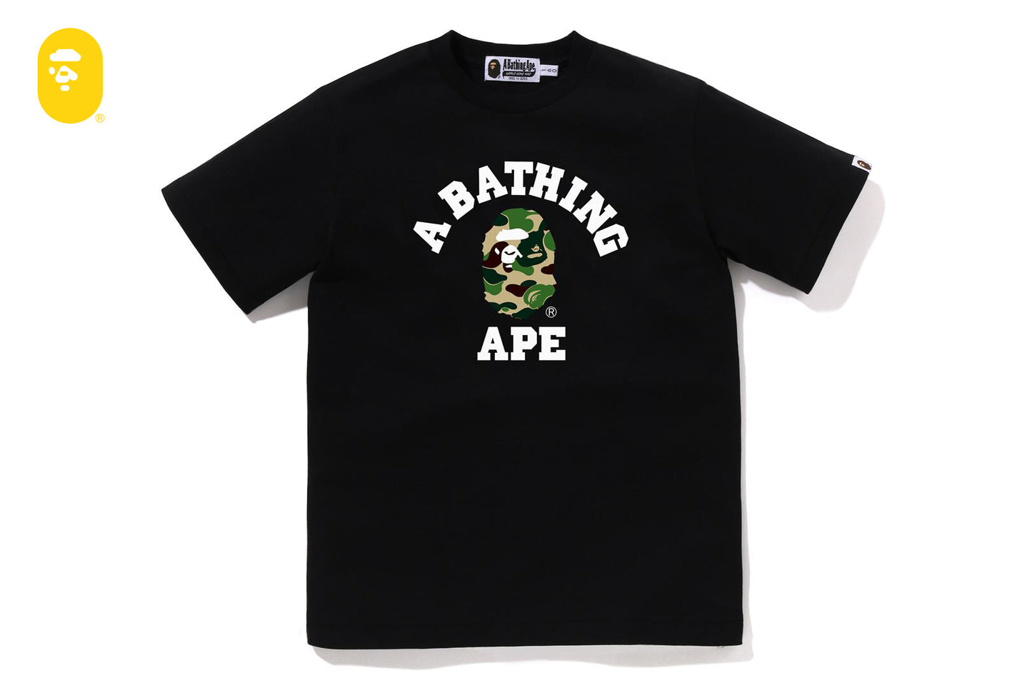BAPE ABC CAMO 大學T恤