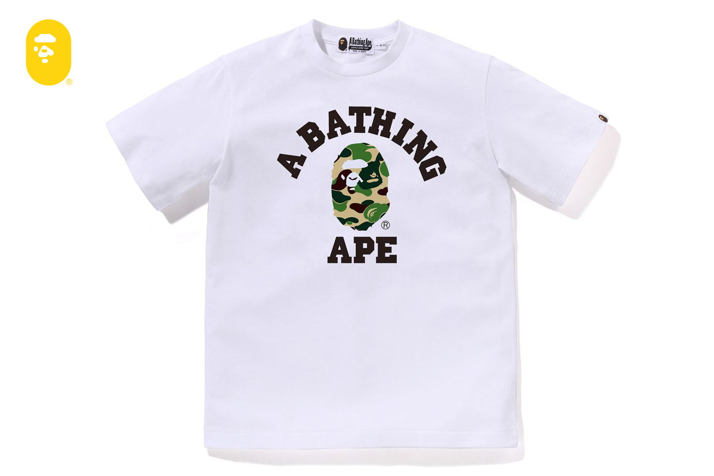 BAPE ABC CAMO 大學T恤