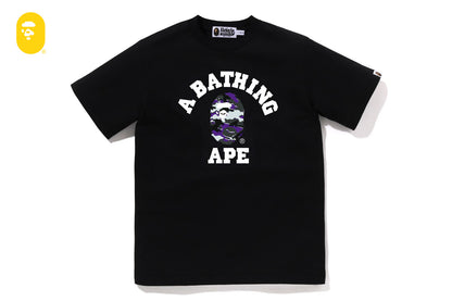 BAPE GLITCH WOODLAND CAMO 大學T恤