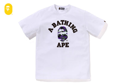 BAPE GLITCH WOODLAND CAMO 大學T恤