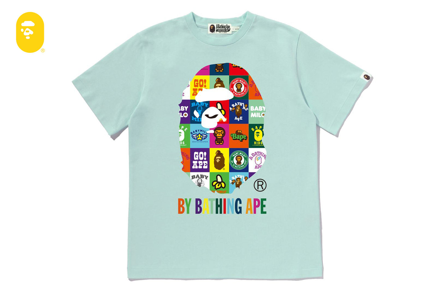 BAPE BABY MILO PATCHWORK TEE