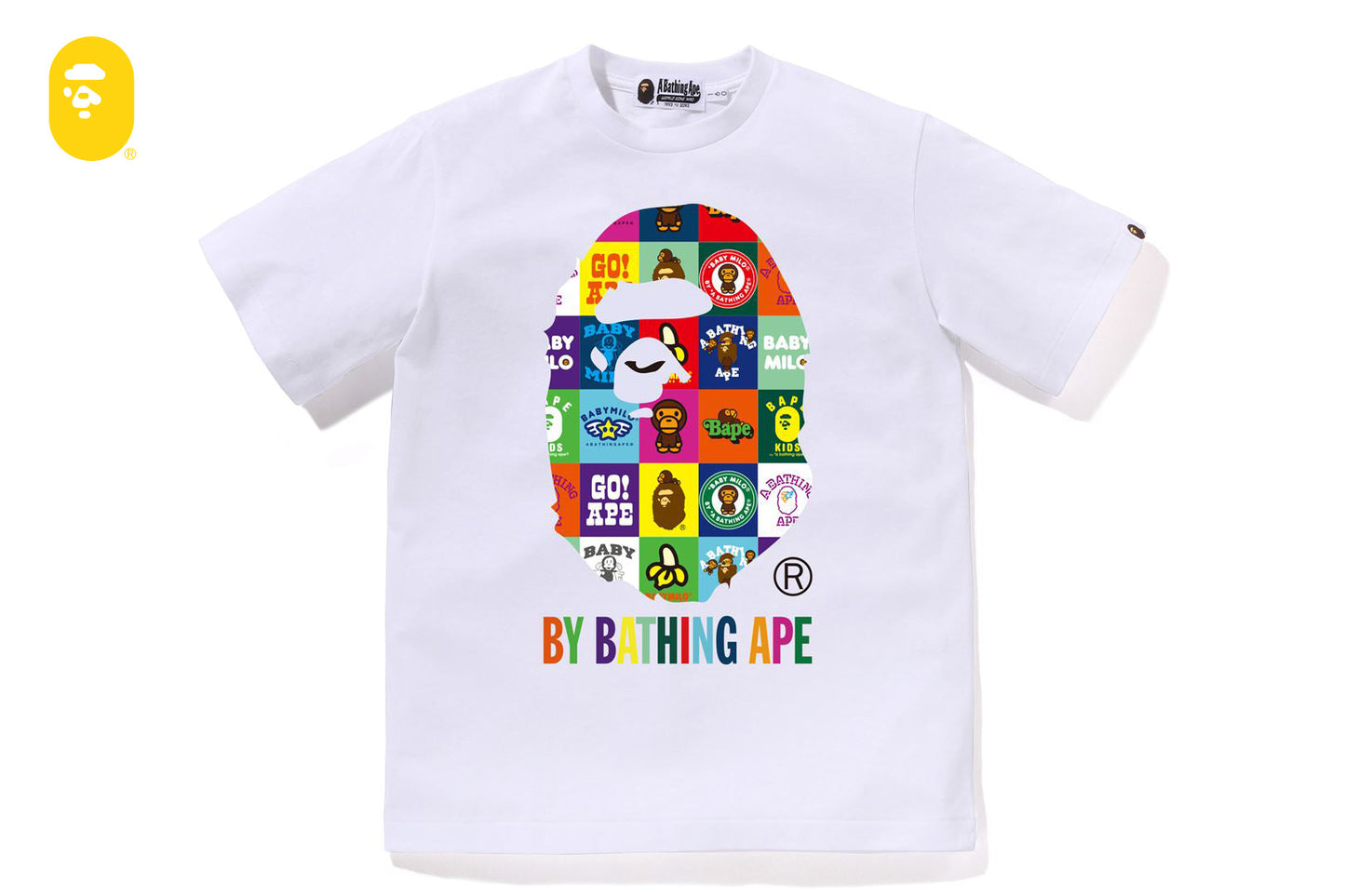 BAPE BABY MILO PATCHWORK TEE