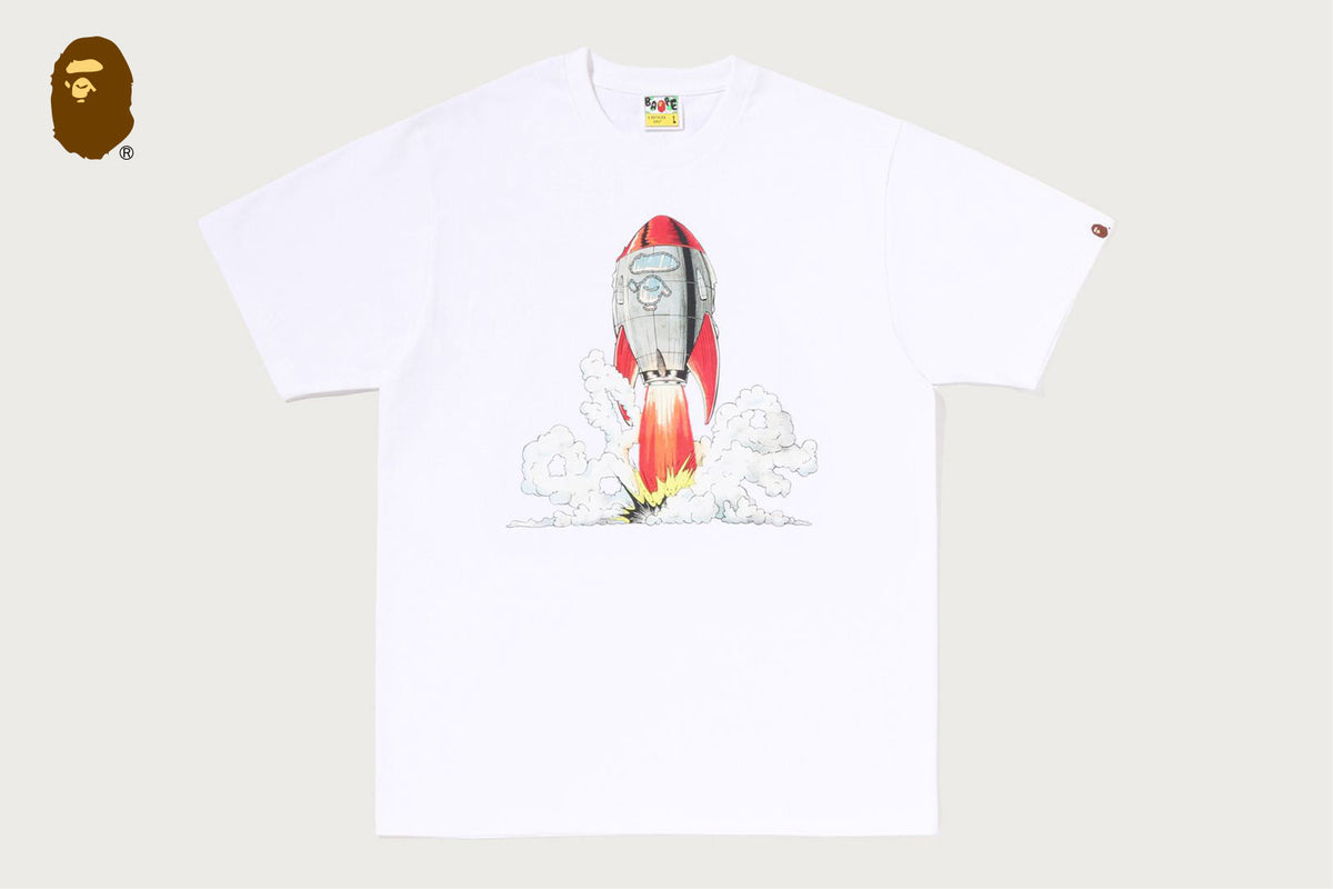 BAPE APE HEAD ROCKET T恤