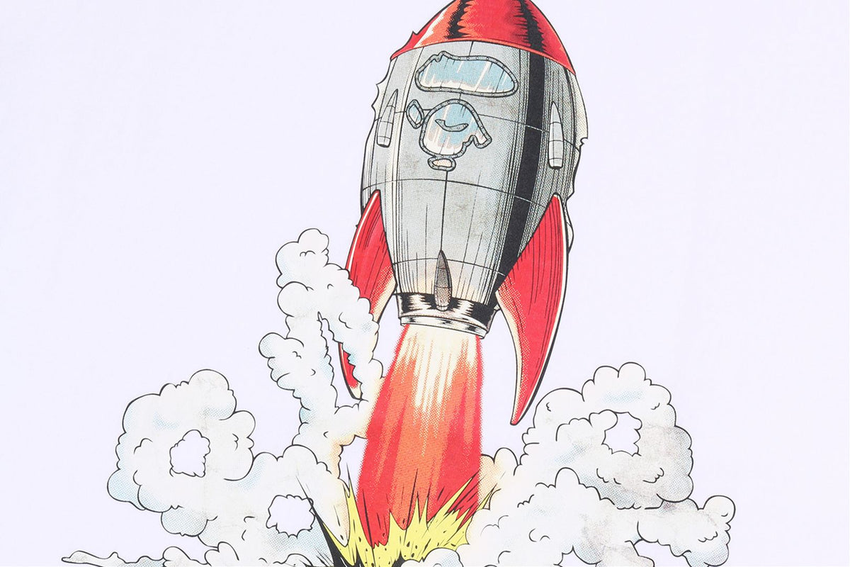 BAPE APE HEAD ROCKET T恤