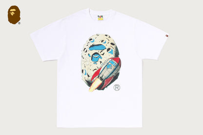 BAPE MOON APE HEAD T恤