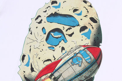 BAPE MOON APE HEAD T恤