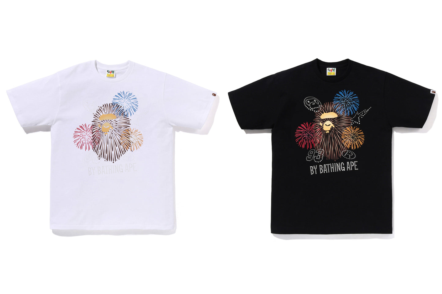 BAPE FIREWORK BY BATHING APE TEE