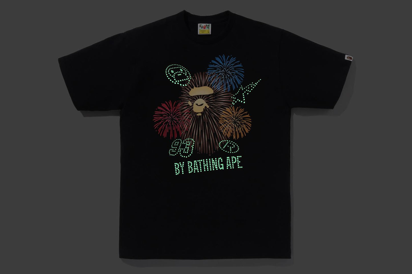 BAPE FIREWORK BY BATHING APE TEE
