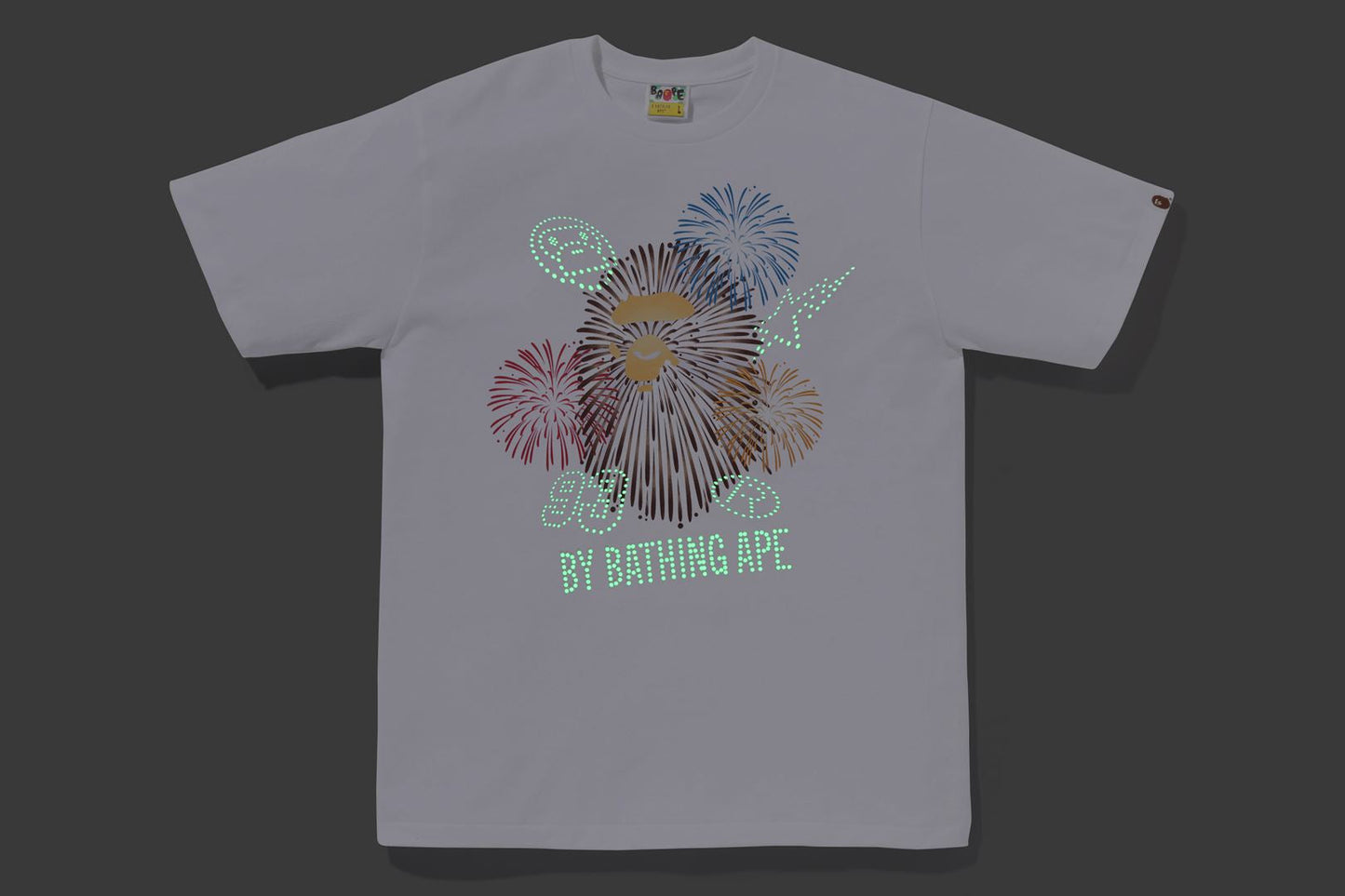 BAPE FIREWORK BY BATHING APE TEE