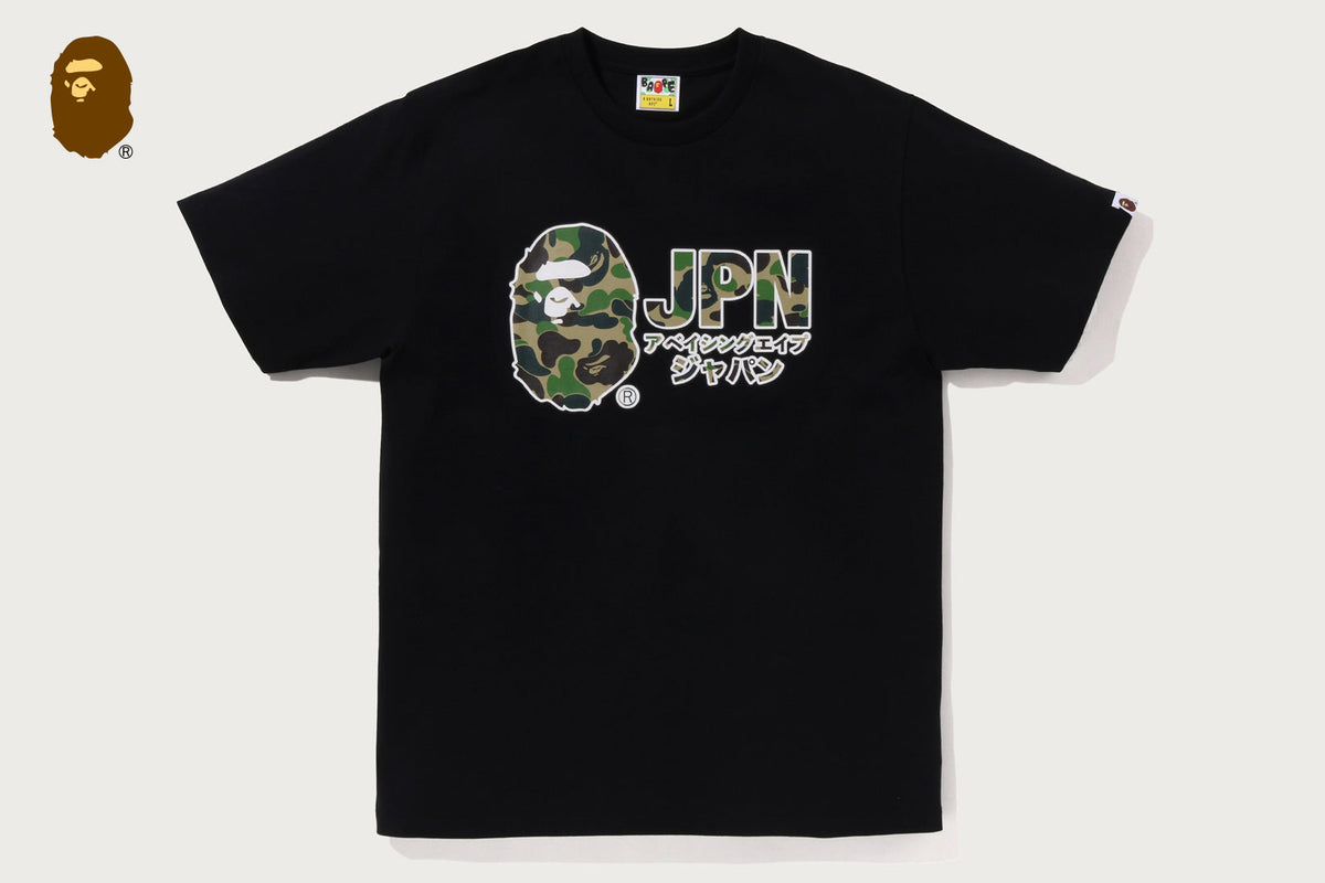 BAPE ABC CAMO JPN KATAKANA TEE