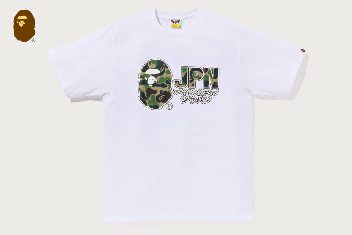 BAPE ABC CAMO JPN KATAKANA TEE