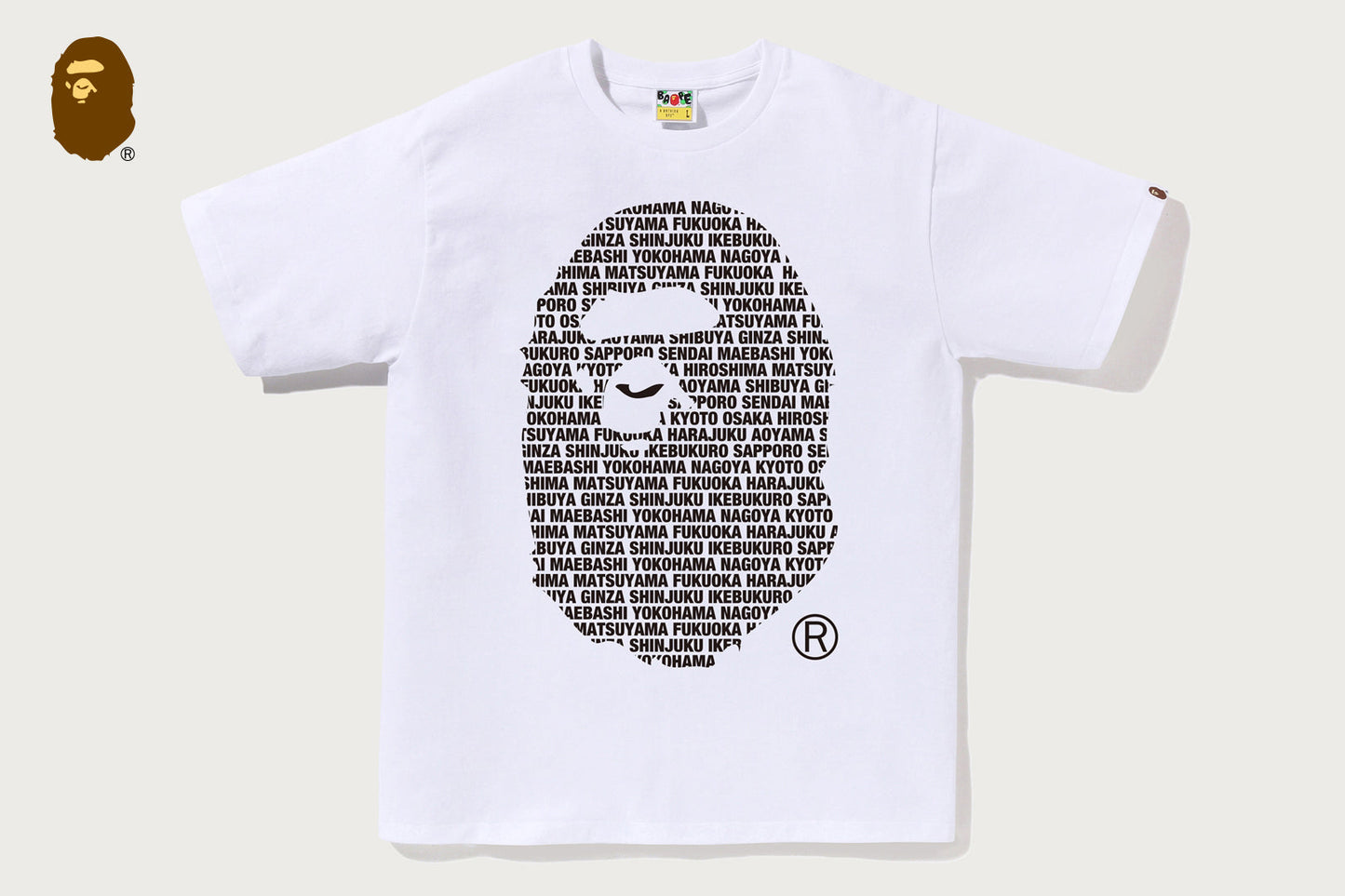 BAPE JAPAN APE HEAD TEE