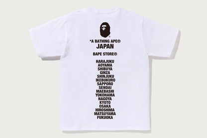 BAPE JAPAN APE HEAD TEE