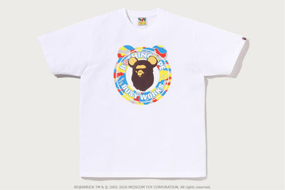 BAPE X MEDICOM TOY 30TH ANNIV. BUSY WORKS TEE