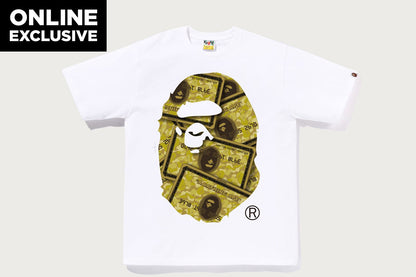 BAPE CARD BIG APE HEAD T恤 BAPEC