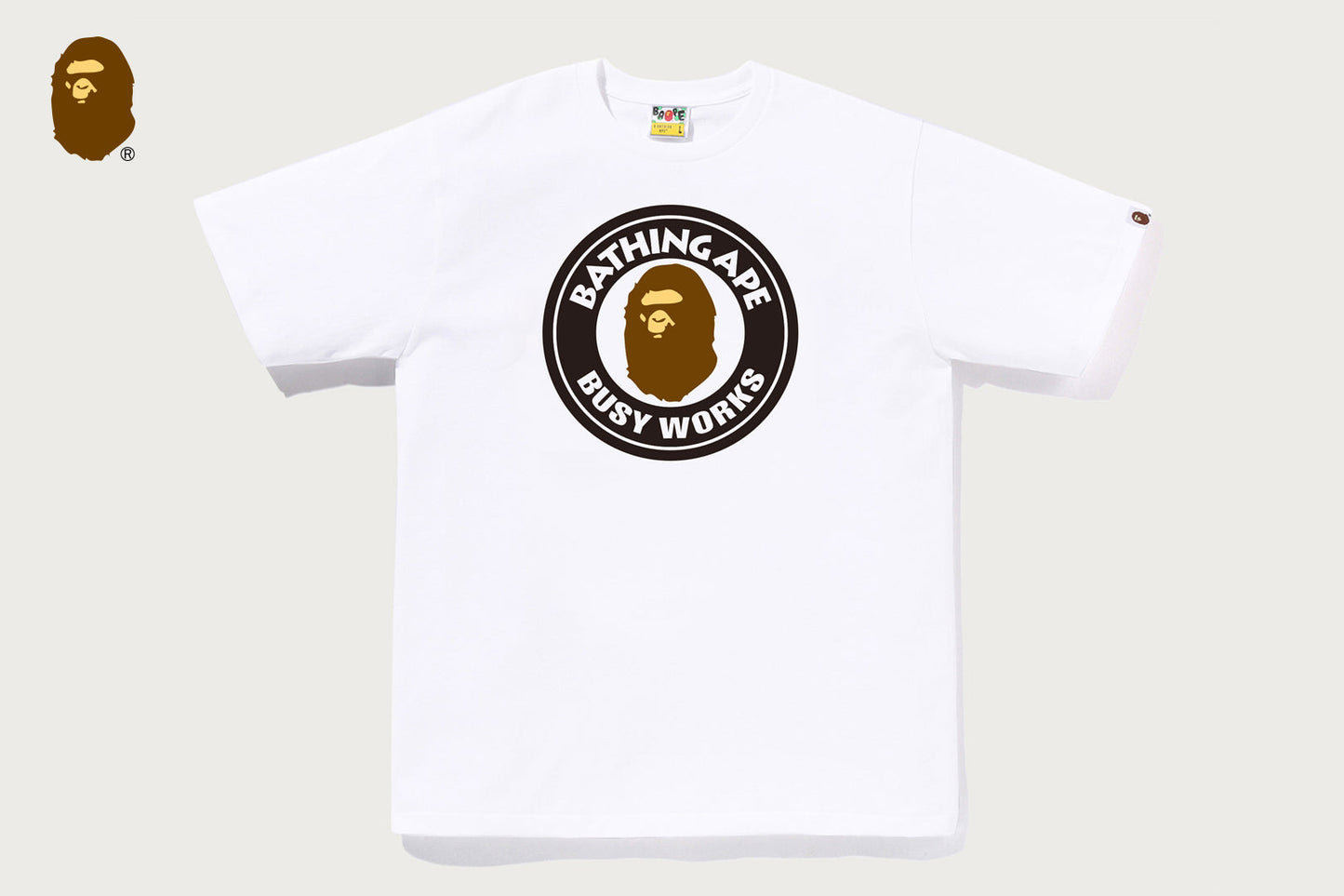 BAPE BUSY WORKS TEE