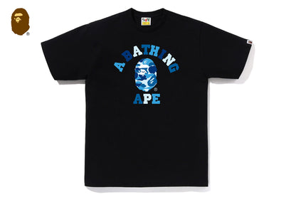BAPE ABC CAMO COLLEGE TEE