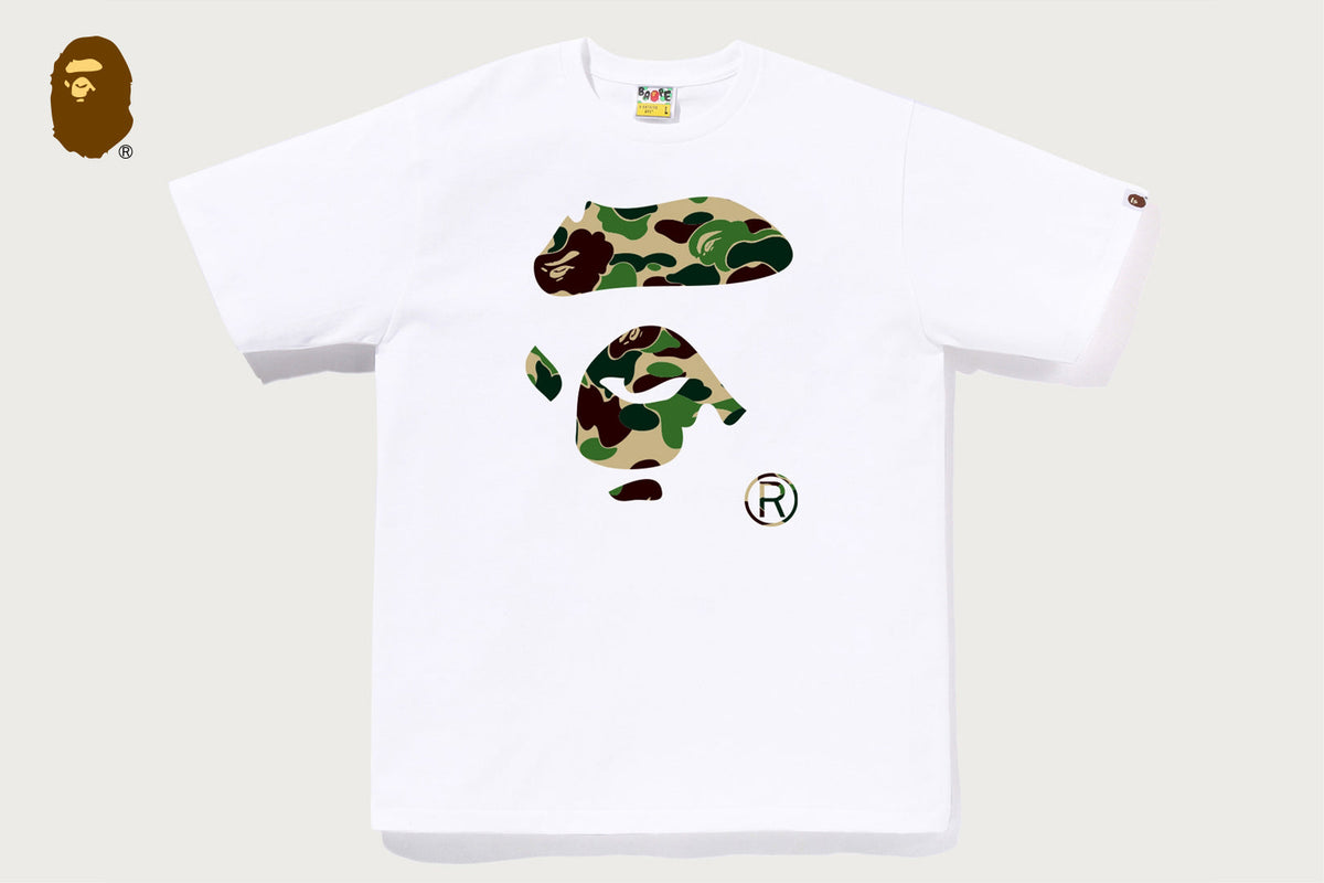 BAPE ABC CAMO APE FACE T恤