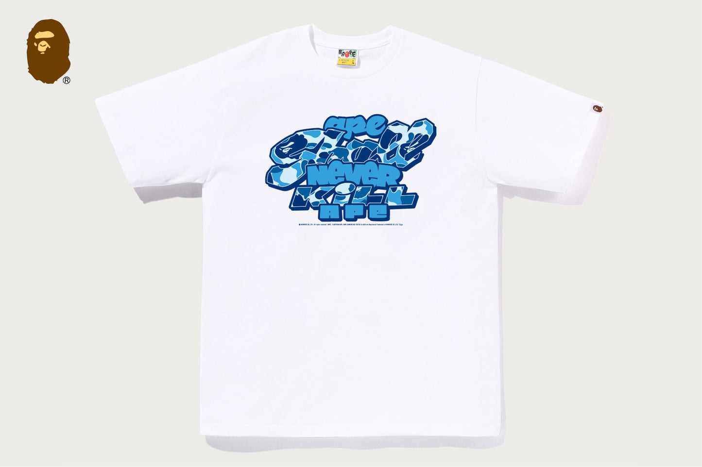 BAPE ABC CAMO TOON ASNKA TEE