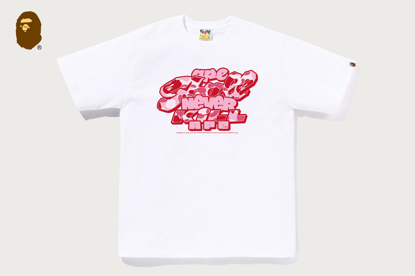 BAPE ABC CAMO TOON ASNKA TEE