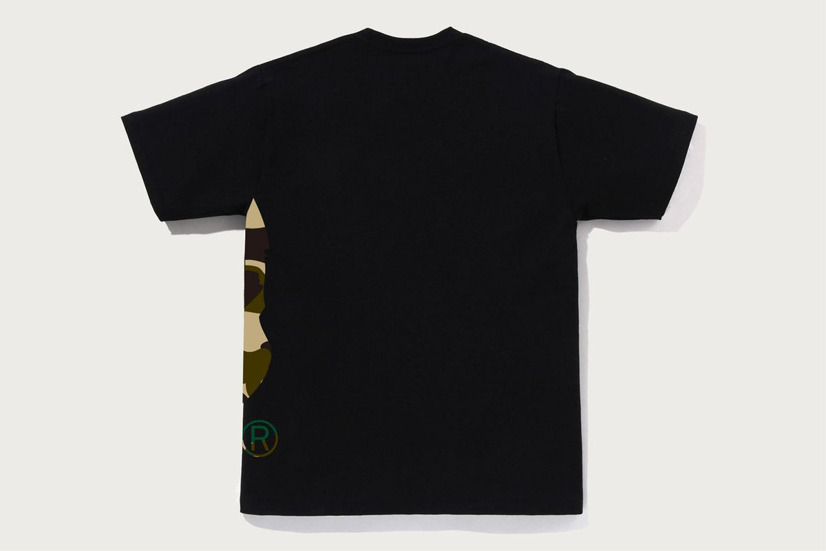 BAPE 1ST CAMO SIDE BIG APE HEAD T恤
