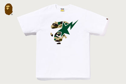 BAPE 1ST CAMO APE FACE ON BAPESTA T恤