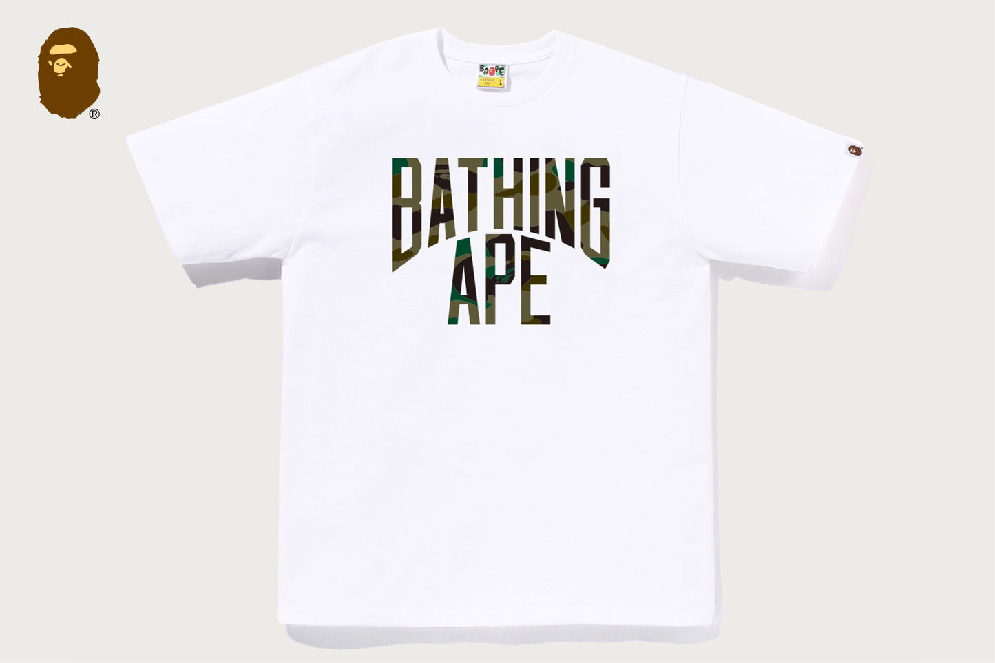 BAPE 1ST CAMO NYC LOGO TEE