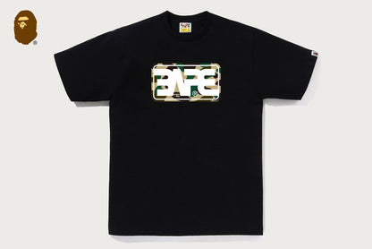 BAPE 1ST CAMO BAPE ROUND BOX LOGO TEE