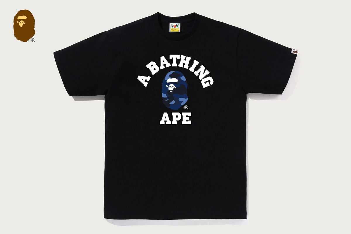 BAPE COLOR CAMO COLLEGE T恤