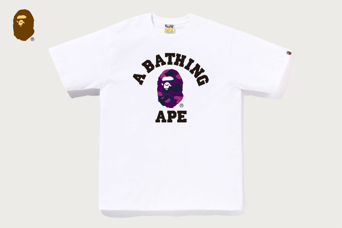 BAPE COLOR CAMO COLLEGE T恤