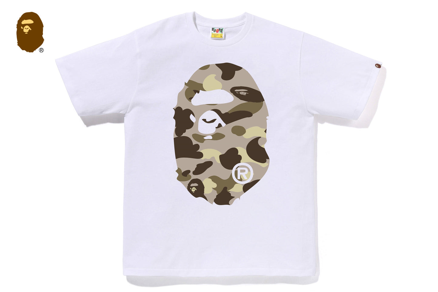 BAPE COLOR CAMO BIG APE HEAD TEE